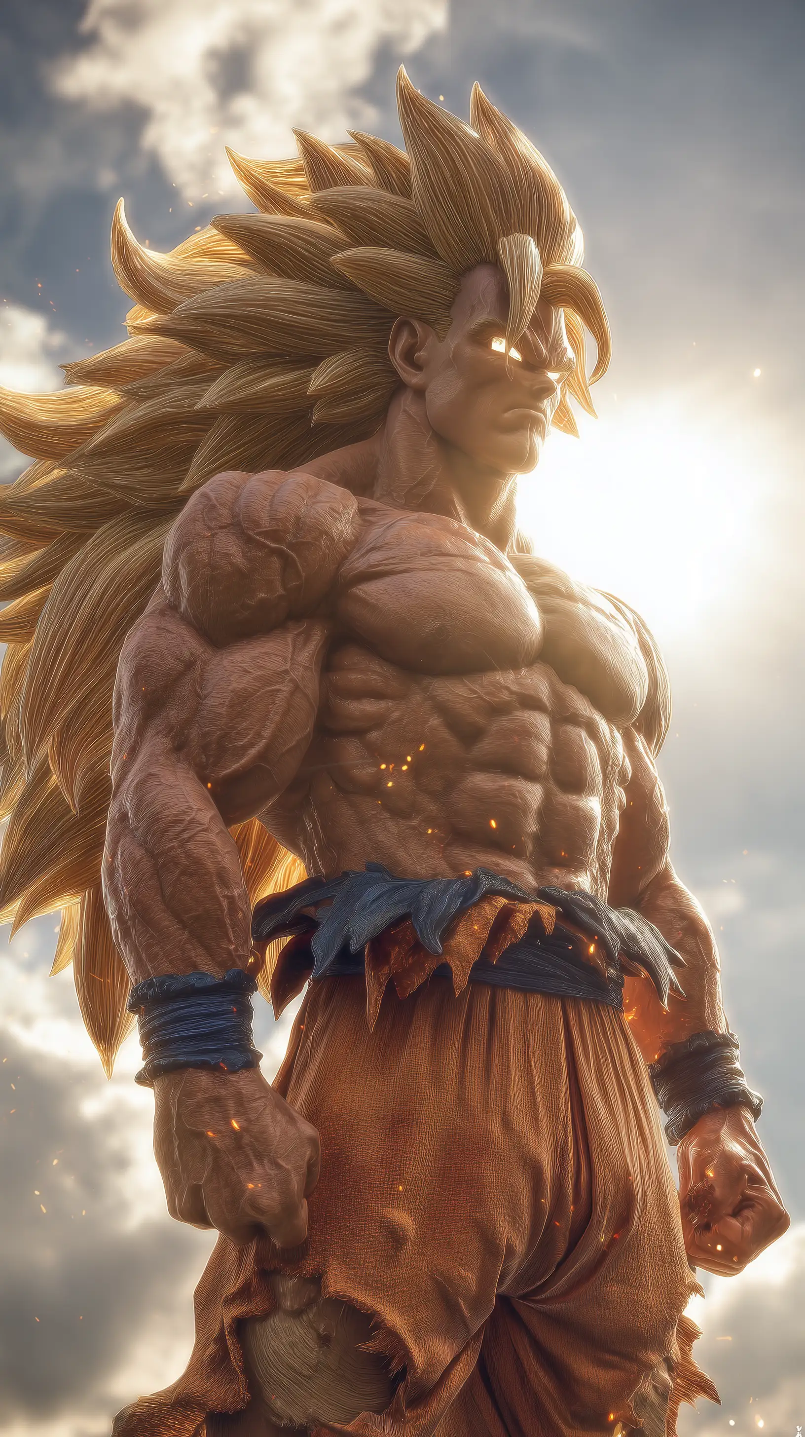 Goku 4K wallpaper for desktop and mobile - Pixbee