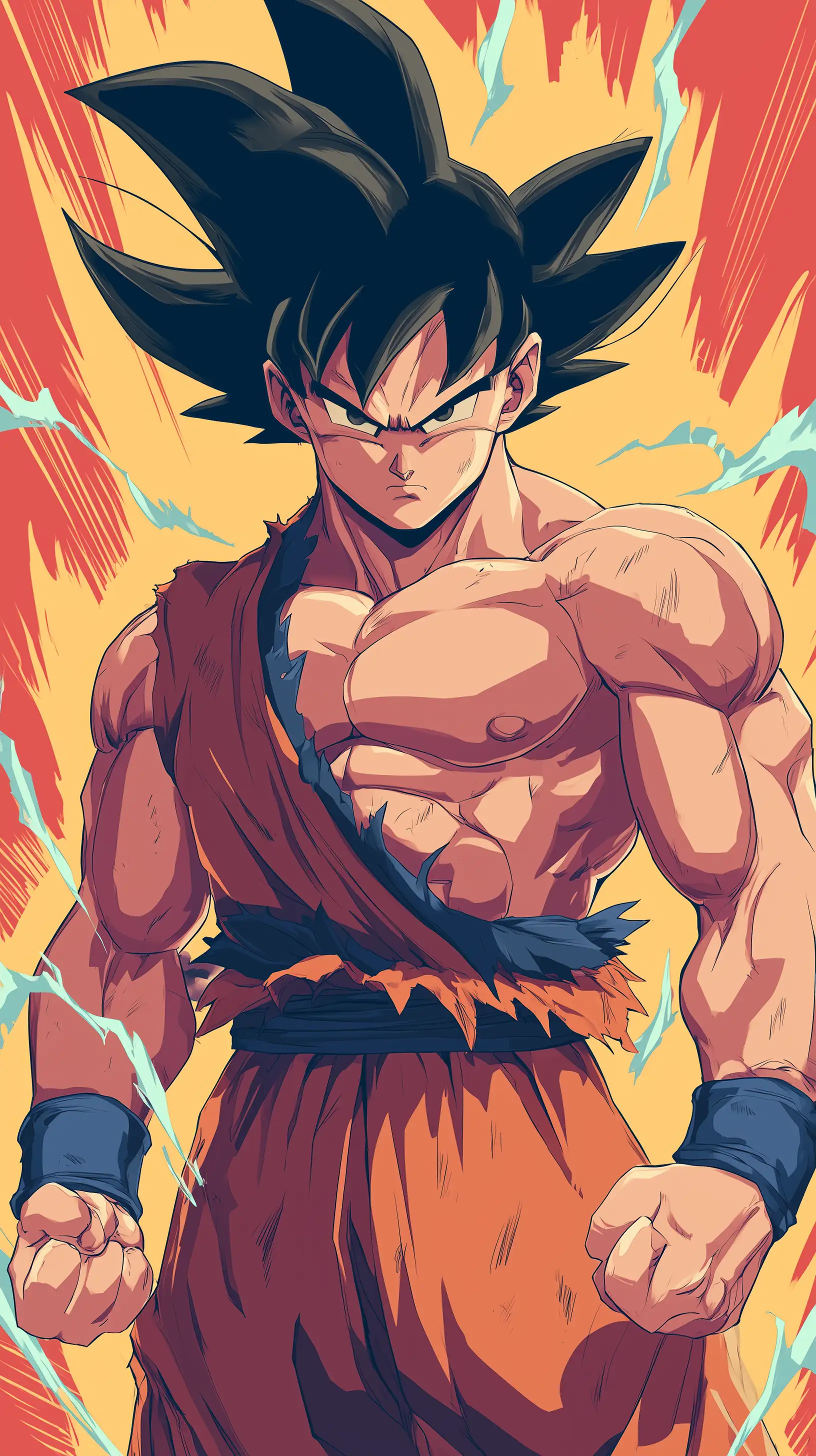 Goku base 4K wallpaper for desktop and mobile - Pixbee