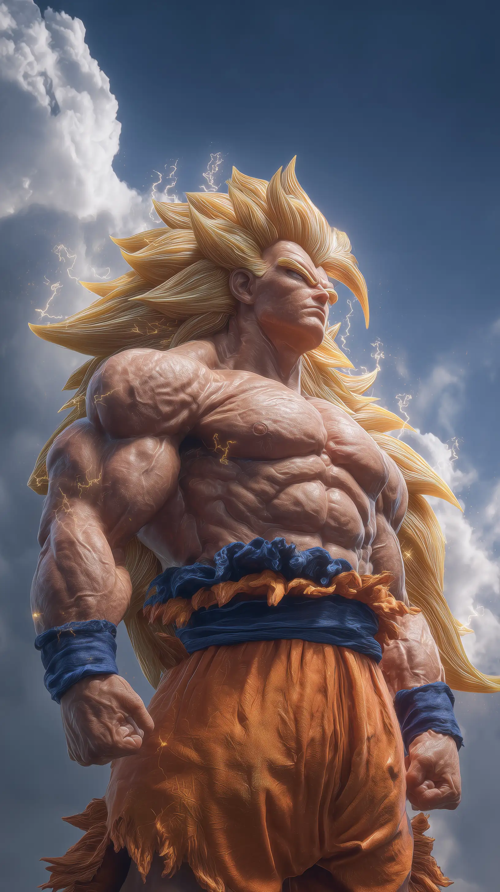 Goku SS3 4K wallpaper for desktop and mobile - Pixbee