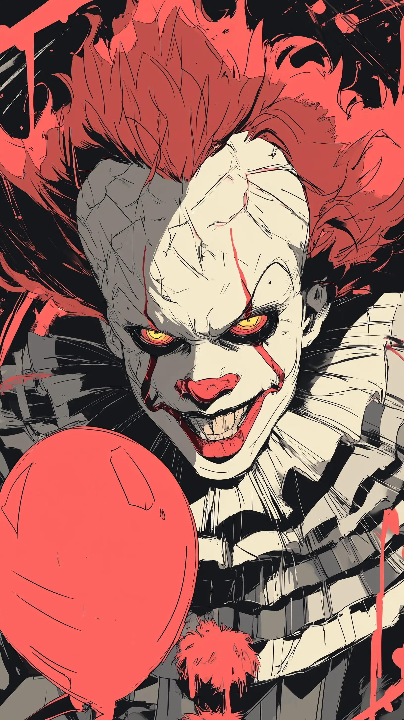Pennywise 4K wallpaper for desktop and mobile - Pixbee
