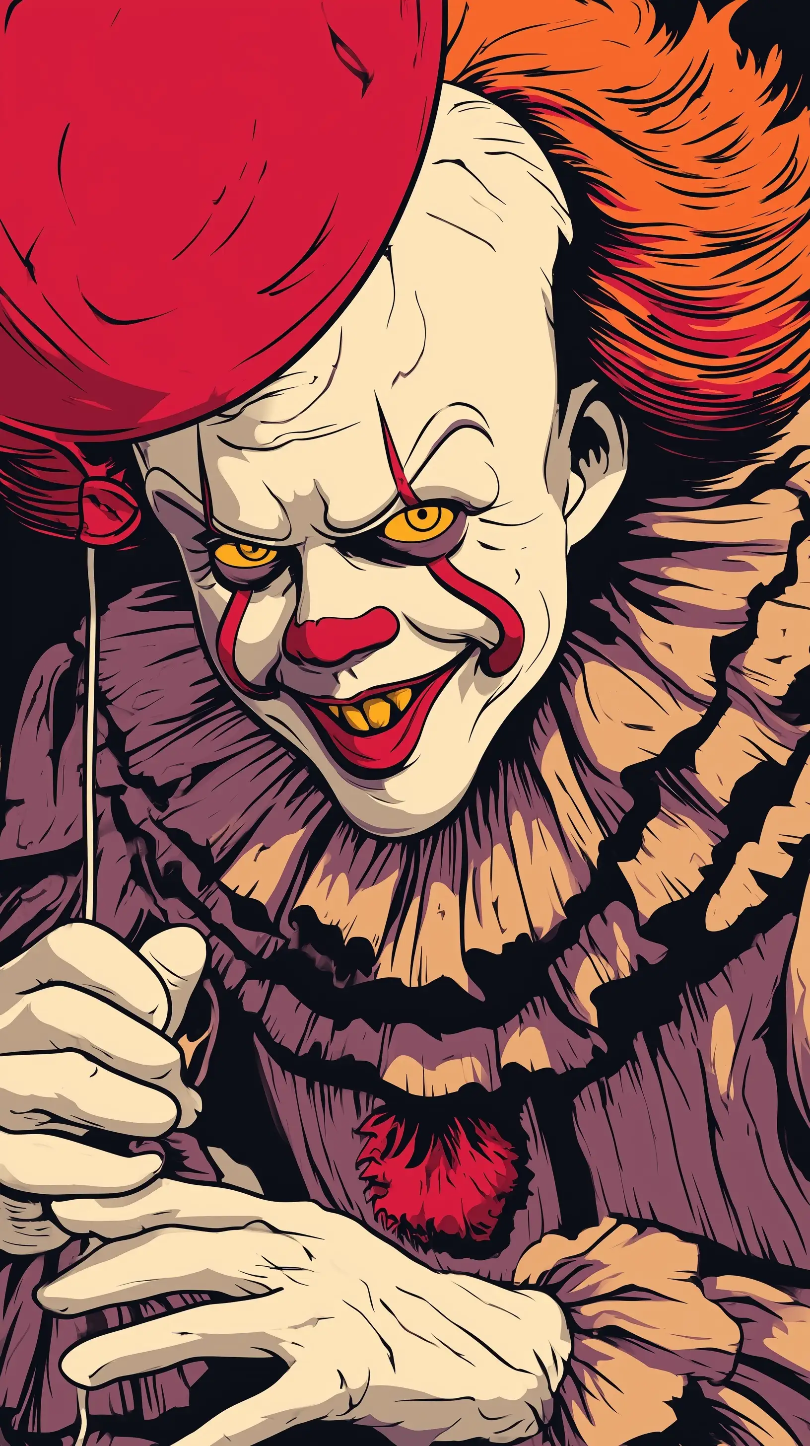 Pennywise 4K wallpaper for desktop and mobile - Pixbee