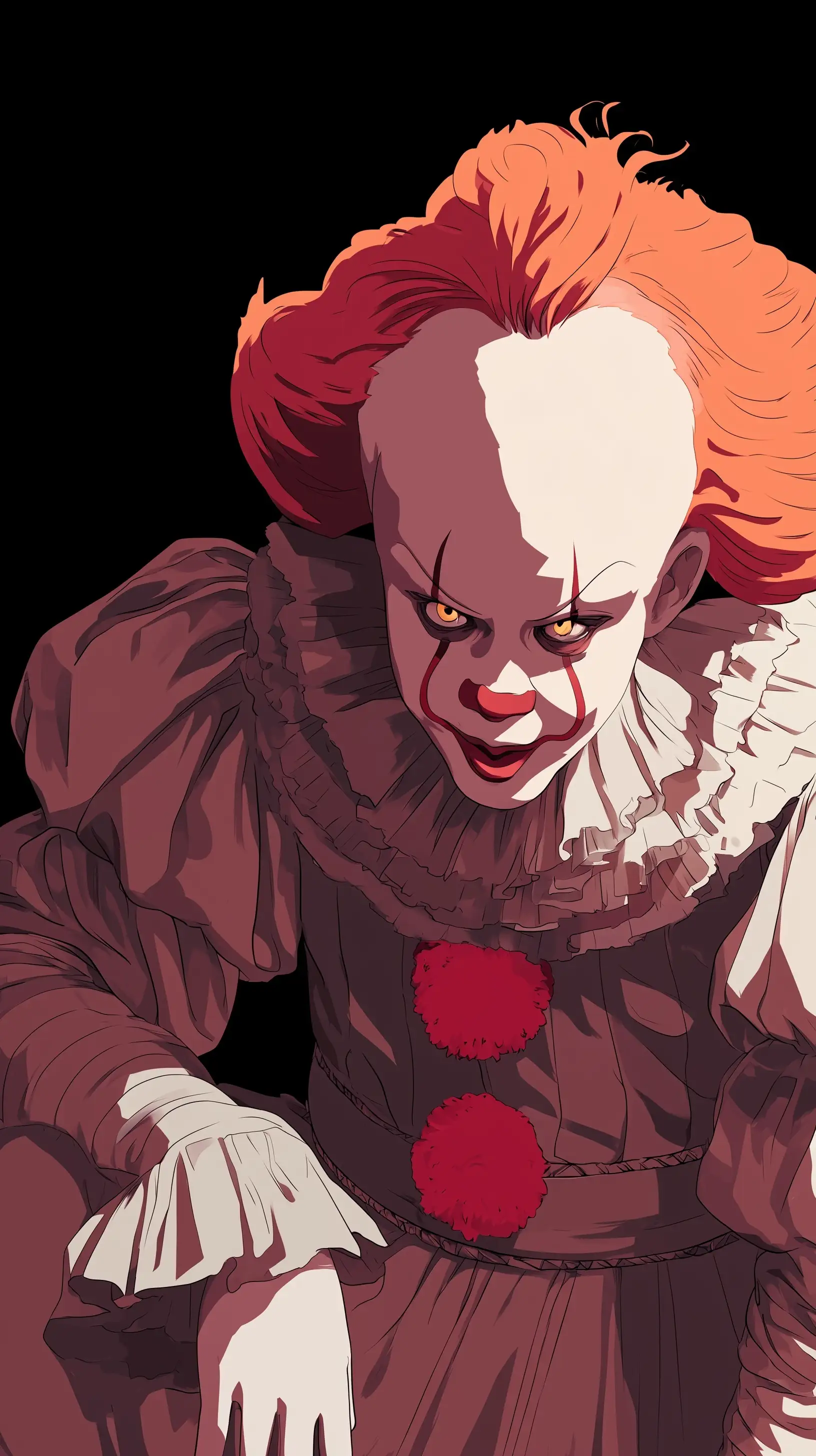 Pennywise clown 4K wallpaper for desktop and mobile - Pixbee