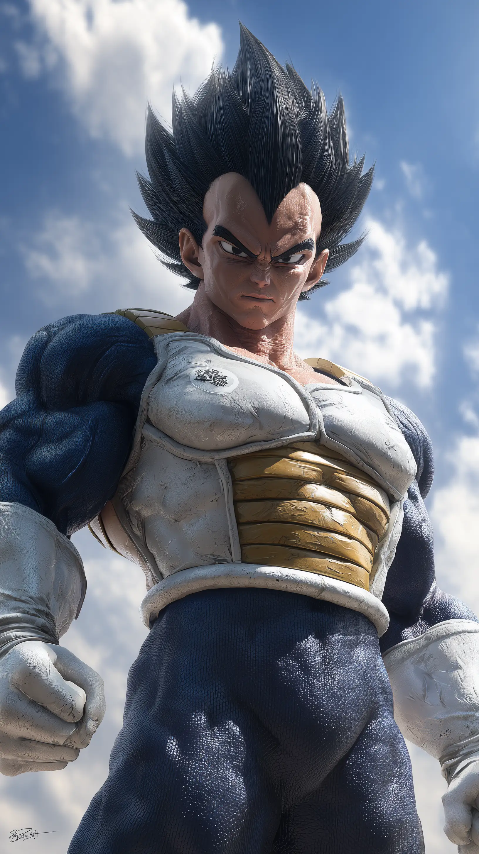 Vegeta 4K wallpaper for desktop and mobile - Pixbee