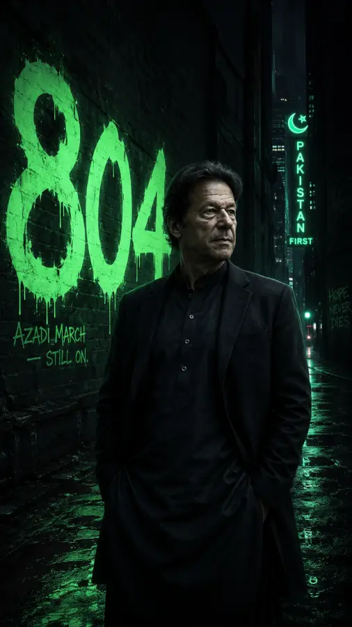 804 — The Code of Resistance and Hope, Imran Khan. 4K wallpaper for desktop and mobile - Pixbee