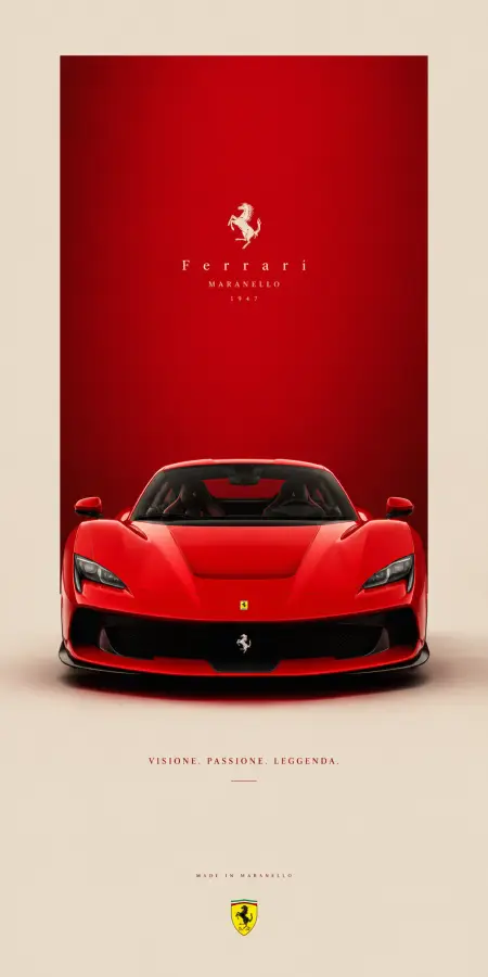 A stunning red Ferrari showcased with elegance and power, capturing pure Italian passion and legendary performance ❤️🏎️🔥🇮🇹 4K wallpaper for desktop and mobile - Pixbee