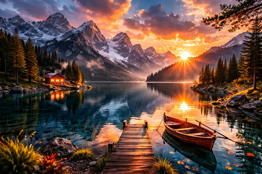 Beautiful scenery 4K wallpaper for desktop and mobile - Pixbee