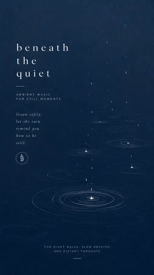 Beneath the Quiet — Echoes of Rain 4K wallpaper for desktop and mobile - Pixbee