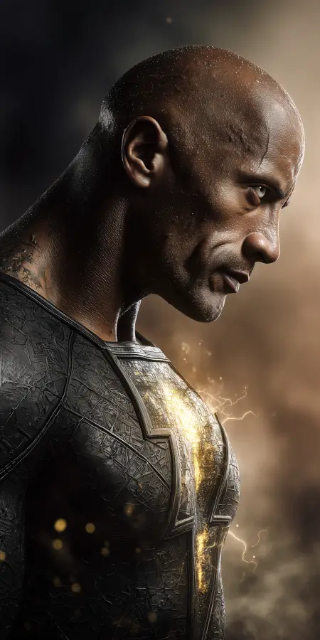 Black Adam 4K wallpaper for desktop and mobile - Pixbee