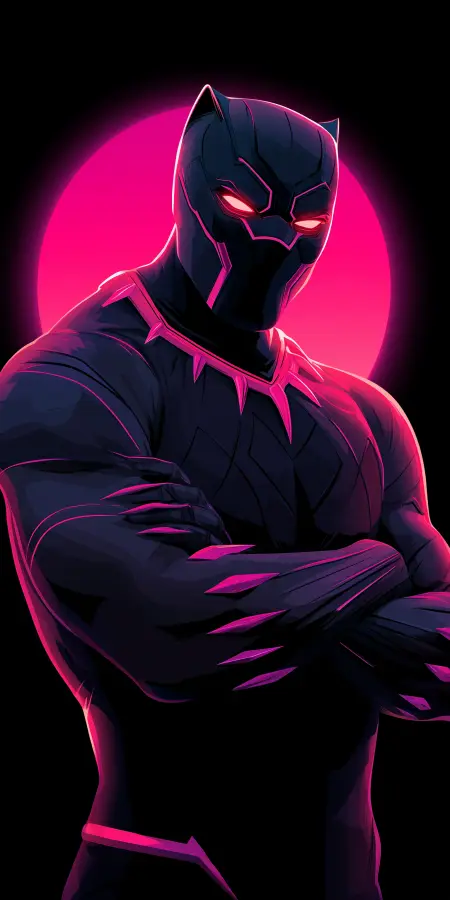 Black Panther 4K wallpaper for desktop and mobile - Pixbee