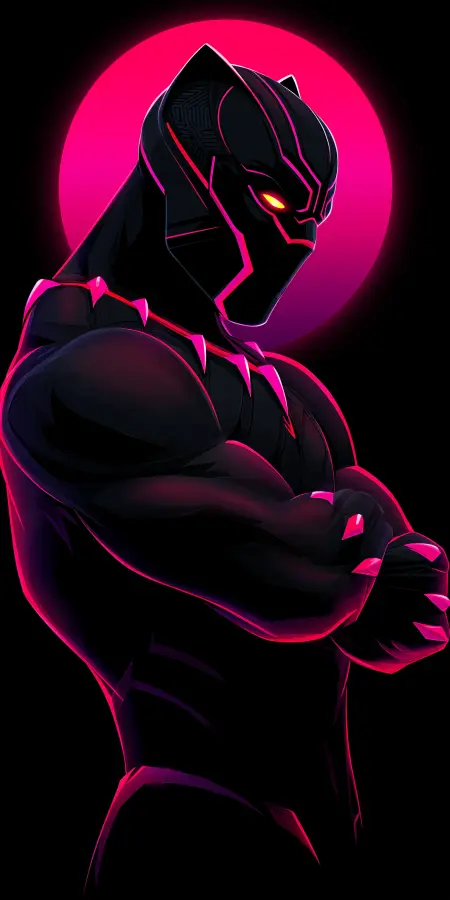 Black Panther Wakanda 4K wallpaper for desktop and mobile - Pixbee