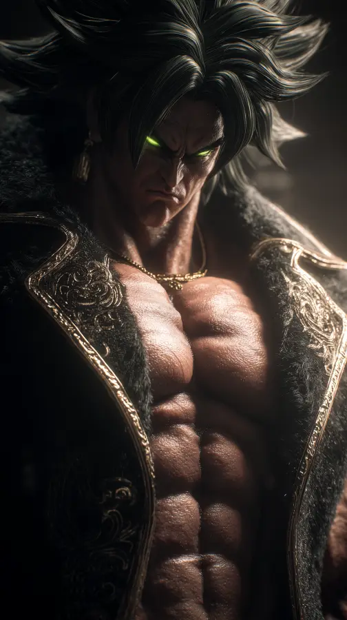 Broly — The Legendary Beast of Endless Rage 4K wallpaper for desktop and mobile - Pixbee