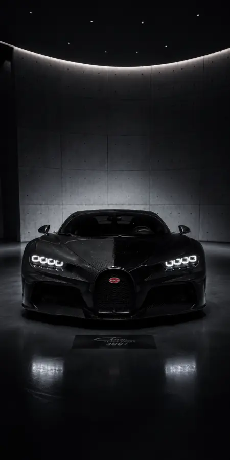 Bugatti Chiron Super Sport Dark Studio — cars phone wallpaper