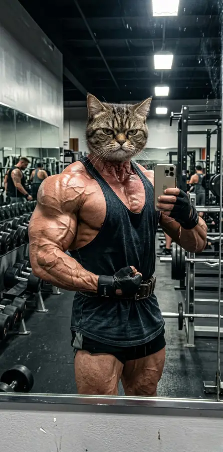 Cat profile 4K wallpaper for desktop and mobile - Pixbee