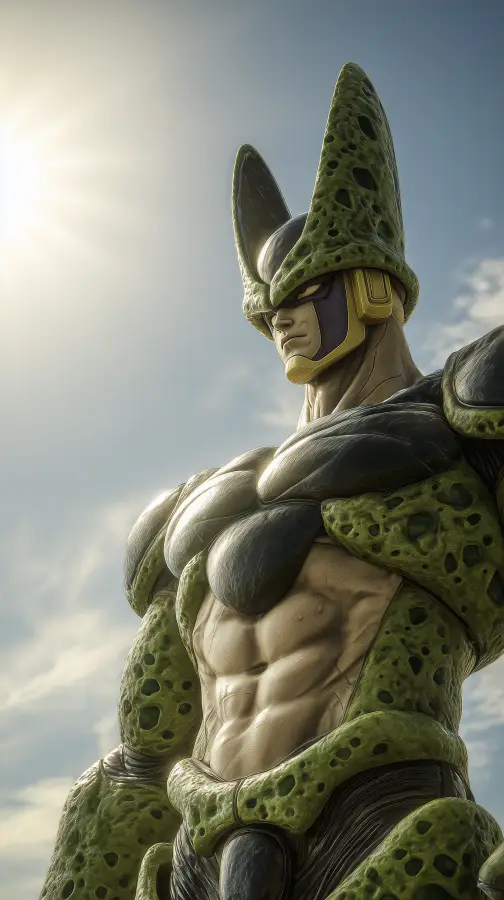 Cell - Dragon ball 4K wallpaper for desktop and mobile - Pixbee
