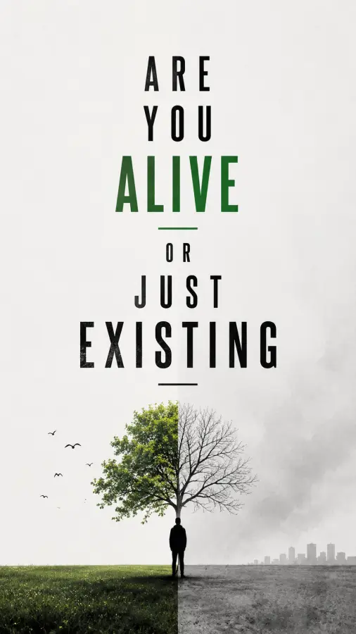 “Choose living fully, not surviving.” 4K wallpaper for desktop and mobile - Pixbee