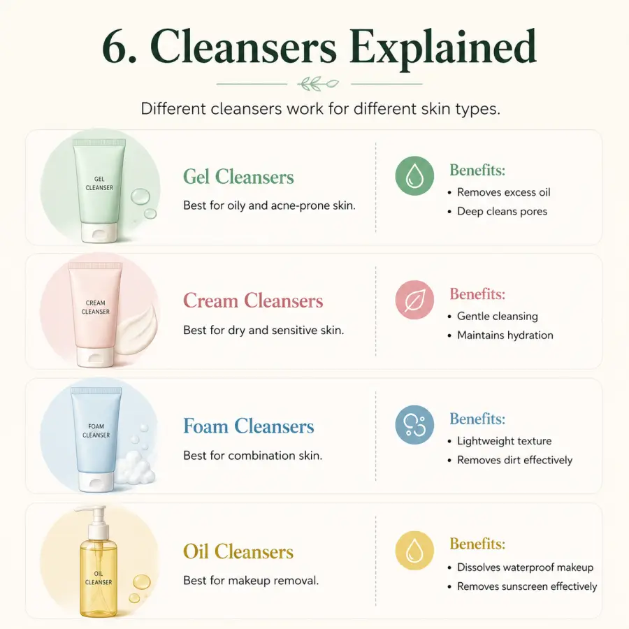 Cleansers Explained: Choosing the Right Face Wash for Your Skin Type 4K wallpaper for desktop and mobile - Pixbee