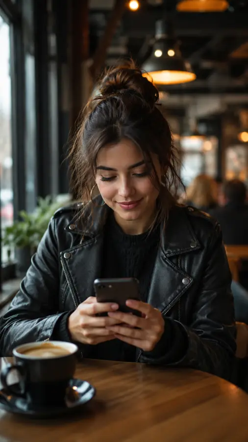 “Coffee, calm, and conversations with myself.” 4K wallpaper for desktop and mobile - Pixbee