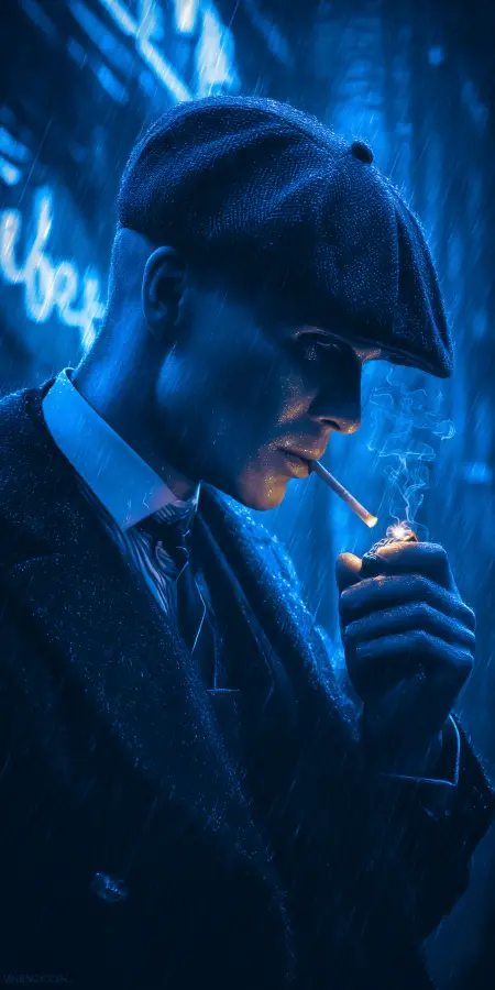 Cold Rain Mafia Lighting Smoke 4K wallpaper for desktop and mobile - Pixbee