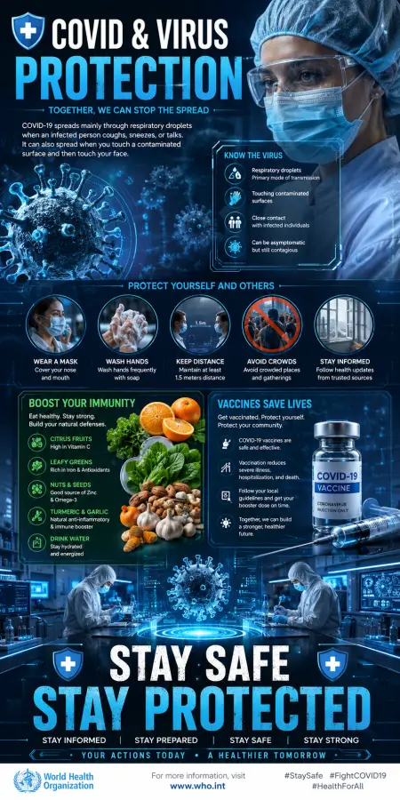 COVID & Virus Protection 4K wallpaper for desktop and mobile - Pixbee