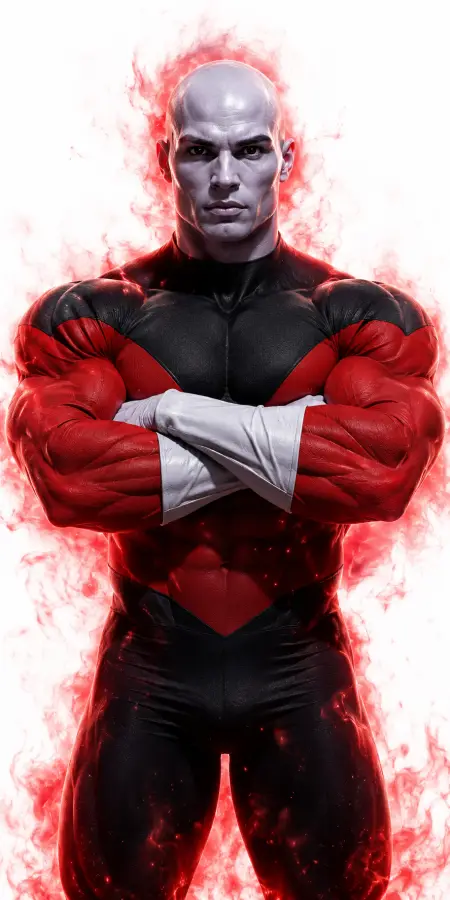 Cristiano Ronaldo As Jiren Fire Concept 4K wallpaper for desktop and mobile - Pixbee