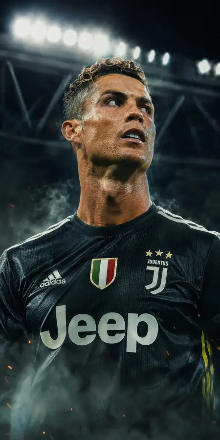 “Cristiano Ronaldo — Born for the Big Stage” 4K wallpaper for desktop and mobile - Pixbee