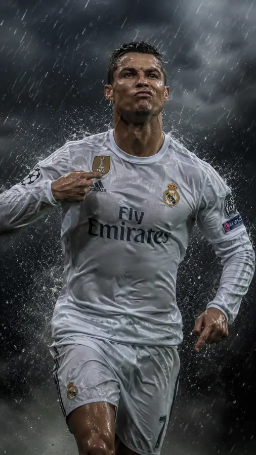 Cristiano Ronaldo — Born to Break Limits 4K wallpaper for desktop and mobile - Pixbee