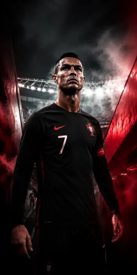 “Cristiano Ronaldo — Born to Lead. Built to Conquer.” 4K wallpaper for desktop and mobile - Pixbee