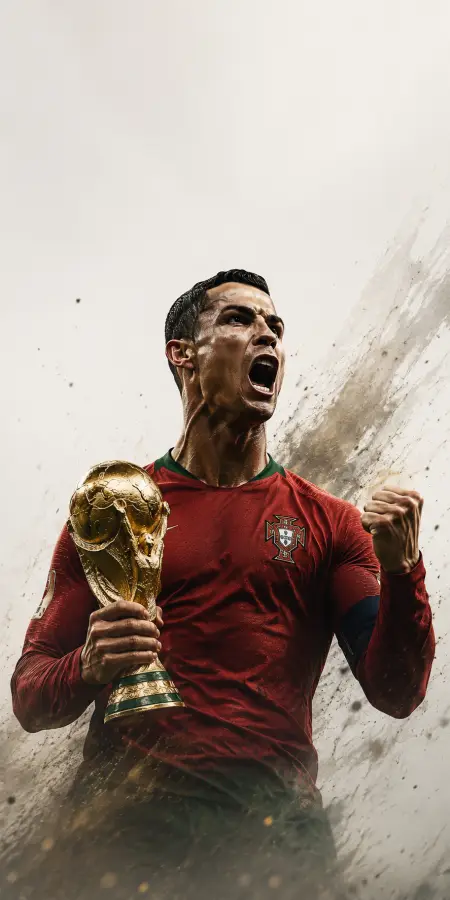 “Cristiano Ronaldo – Chasing World Cup Immortality” 4K wallpaper for desktop and mobile - Pixbee