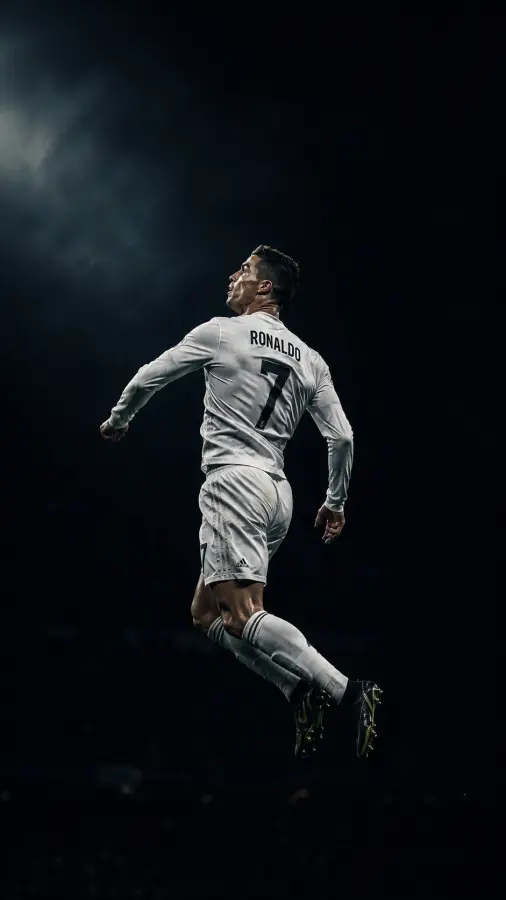 Cristiano Ronaldo — Defying Gravity Since Day One 4K wallpaper for desktop and mobile - Pixbee