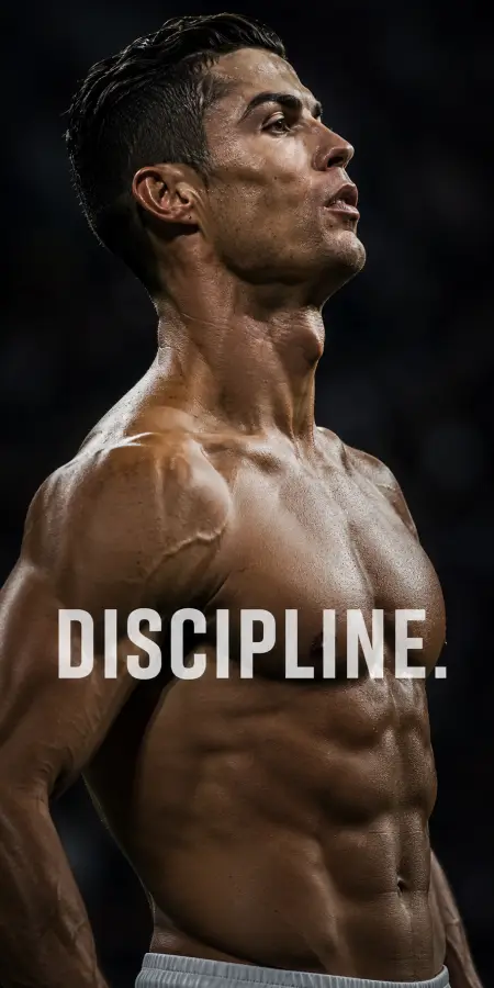Cristiano Ronaldo Discipline Muscular Physique — football phone wallpaper