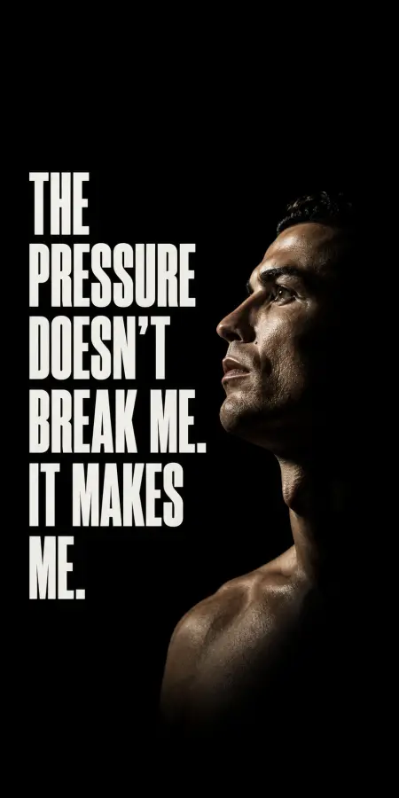 Cristiano Ronaldo Dramatic Profile Portrait Art 4K wallpaper for desktop and mobile - Pixbee