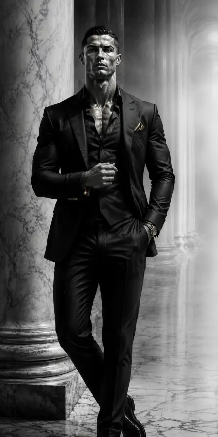 Cristiano Ronaldo — Elegance In Style. Ruthless In Results. 4K wallpaper for desktop and mobile - Pixbee