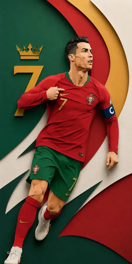 Cristiano Ronaldo Football Legacy 4K wallpaper for desktop and mobile - Pixbee