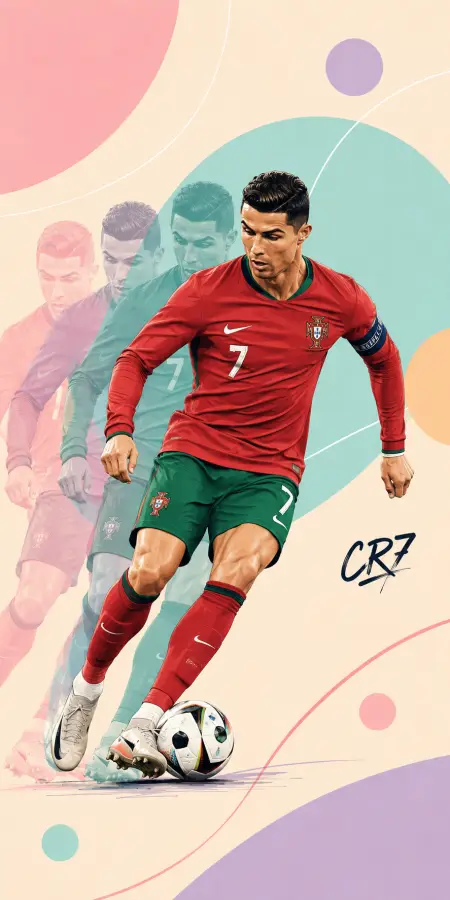 Cristiano Ronaldo Football Maestro 4K wallpaper for desktop and mobile - Pixbee