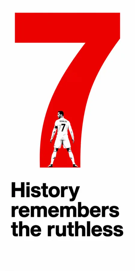 Cristiano Ronaldo History Remembers The Ruthless 4K wallpaper for desktop and mobile - Pixbee