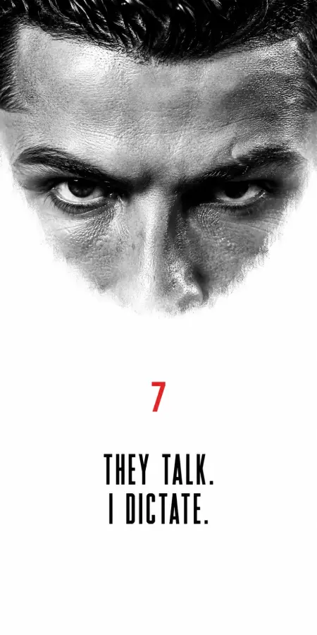 Cristiano Ronaldo Intense Close Up Eyes 4K wallpaper for desktop and mobile - Pixbee
