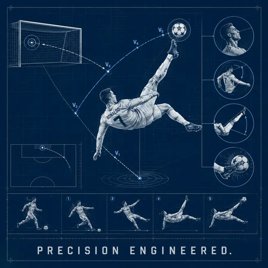 Cristiano Ronaldo Precision Engineered Bicycle Kick — football desktop wallpaper