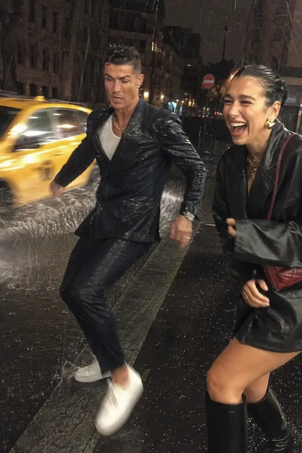 “Cristiano Ronaldo realizing puddles don’t care about Ballon d’Or winners.” 4K wallpaper for desktop and mobile - Pixbee