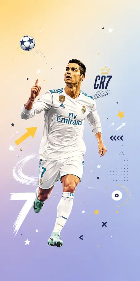 Cristiano Ronaldo Soccer Icon 4K wallpaper for desktop and mobile - Pixbee