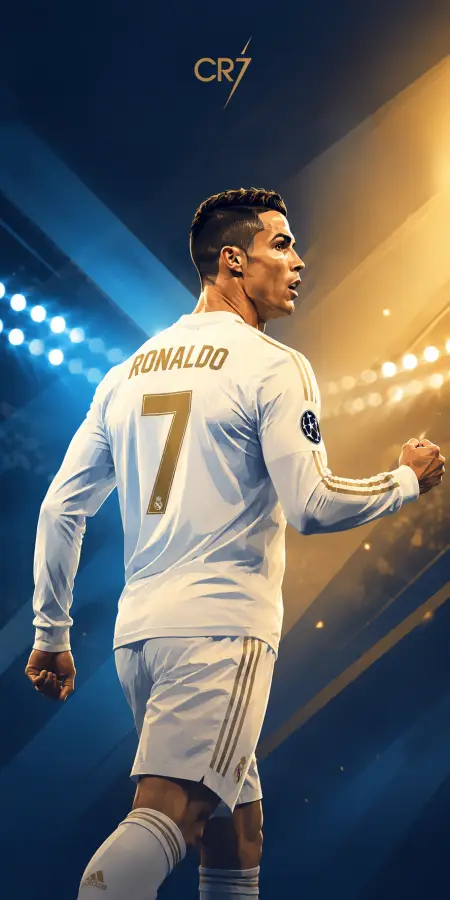 Cristiano Ronaldo Soccer Legend Football Art 4K wallpaper for desktop and mobile - Pixbee