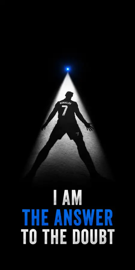 Cristiano Ronaldo Spotlight Spotlight Shadow Wallpaper 4K wallpaper for desktop and mobile - Pixbee
