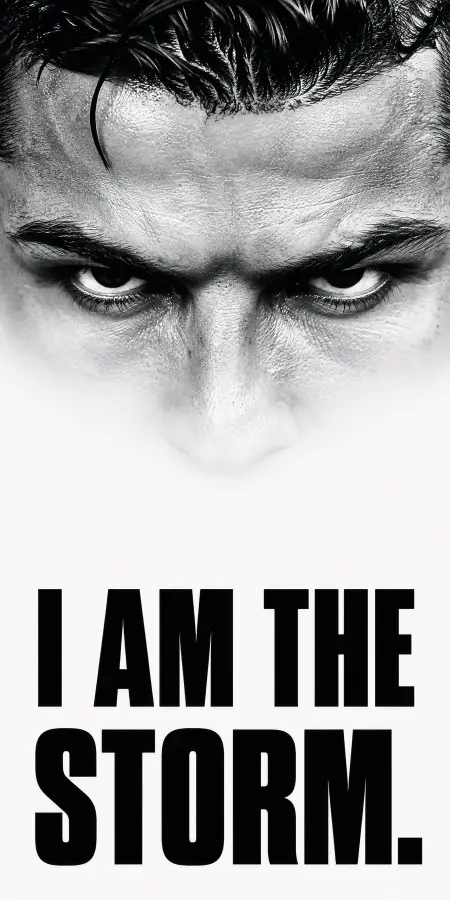 “Cristiano Ronaldo — The Storm Behind The Silence” 4K wallpaper for desktop and mobile - Pixbee