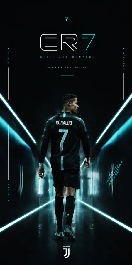 “Cristiano Ronaldo — The Tunnel of Greatness” 4K wallpaper for desktop and mobile - Pixbee