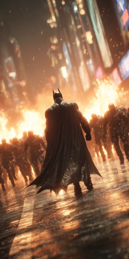 Dark Knight Final Stand 4K wallpaper for desktop and mobile - Pixbee