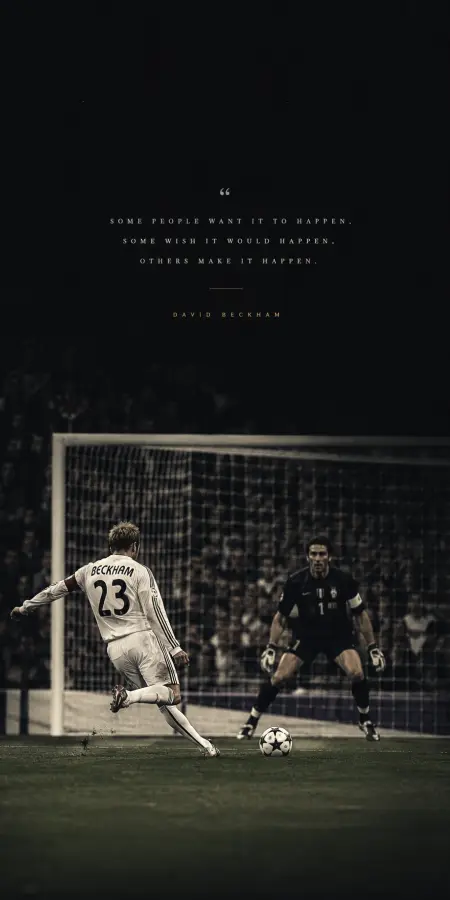 David Beckham Soccer Free Kick Legacy 4K wallpaper for desktop and mobile - Pixbee