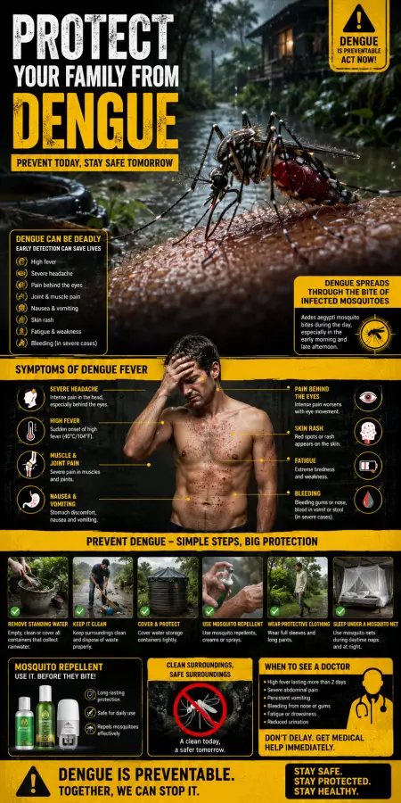 Dengue Awarness Poster 4K wallpaper for desktop and mobile - Pixbee