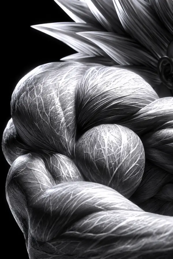 Detailed Muscle Fibers On Goku Arm 4K wallpaper for desktop and mobile - Pixbee