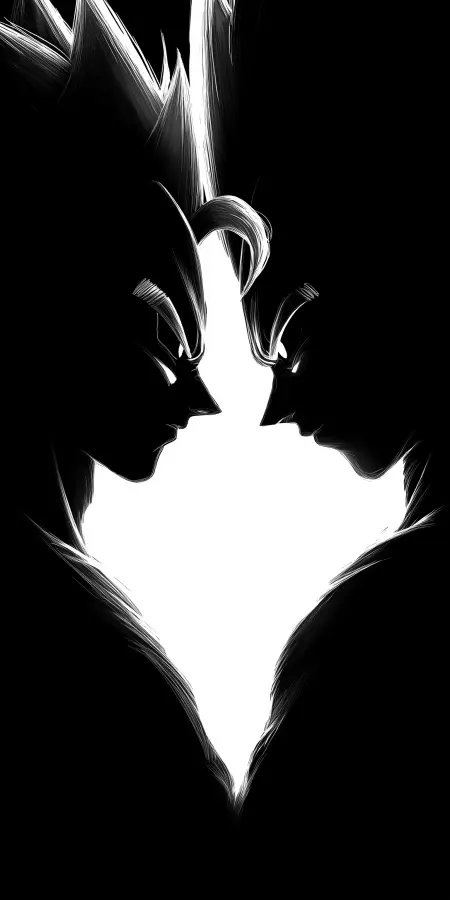 Duel of Reflected Souls - Vegeta 4K wallpaper for desktop and mobile - Pixbee