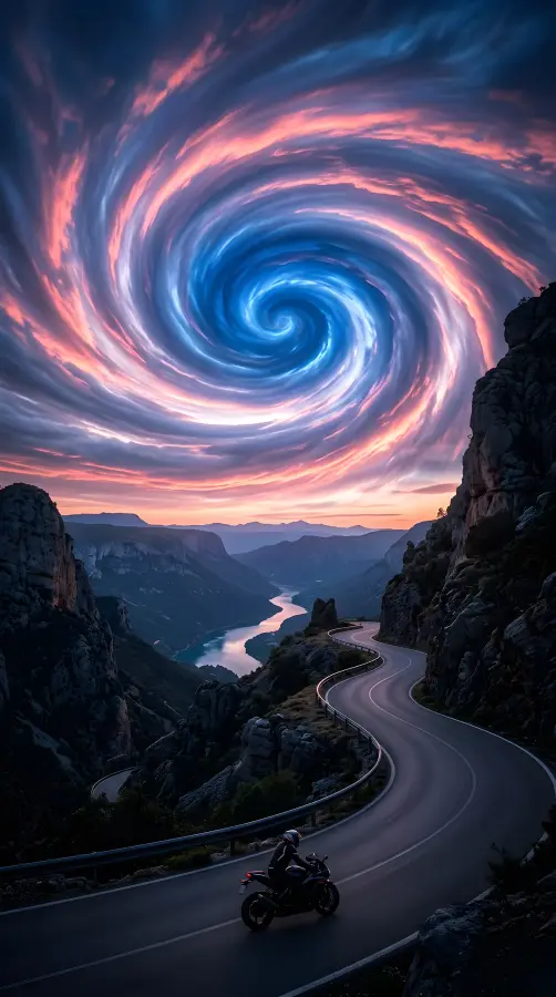 Endless road 4K wallpaper for desktop and mobile - Pixbee