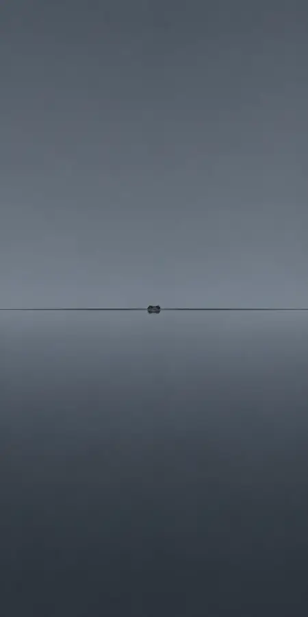 Eyes Emerging Horizon Dark Minimalist Water — iphone wallpapers phone wallpaper